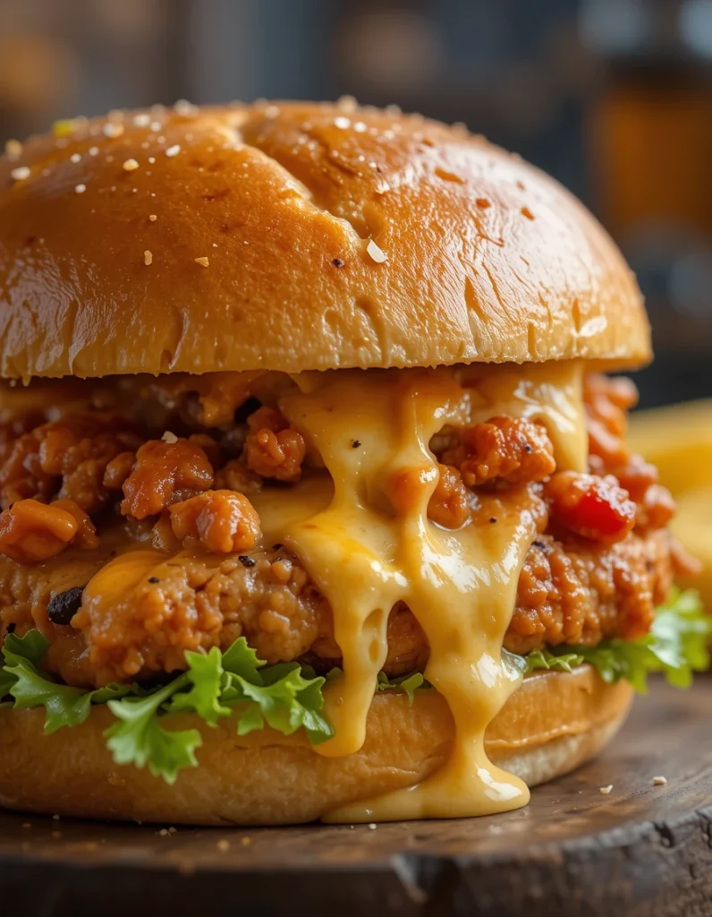 cajun chicken sloppy joes